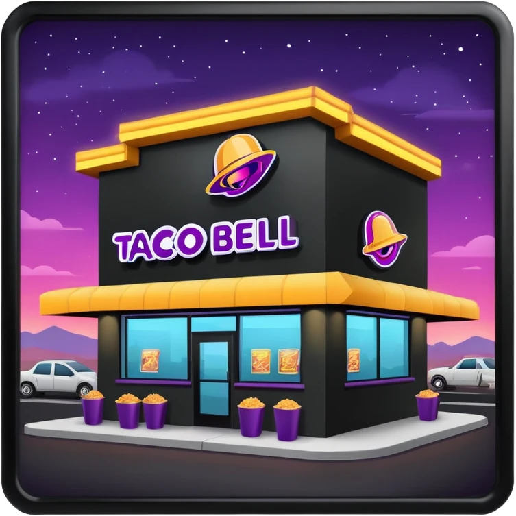 Taco Bell Drive Thru emoji