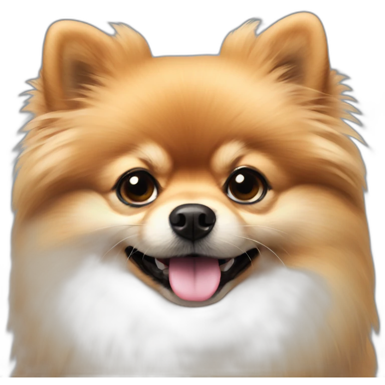 pomeranian seen emoji