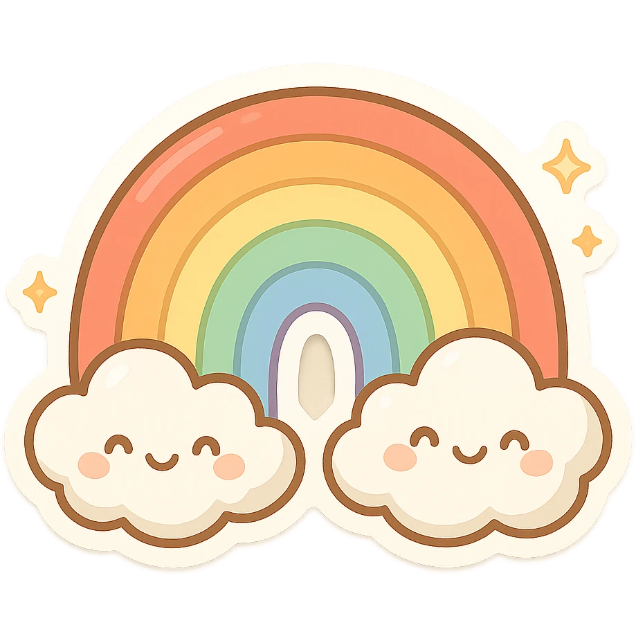 rainbow emoji