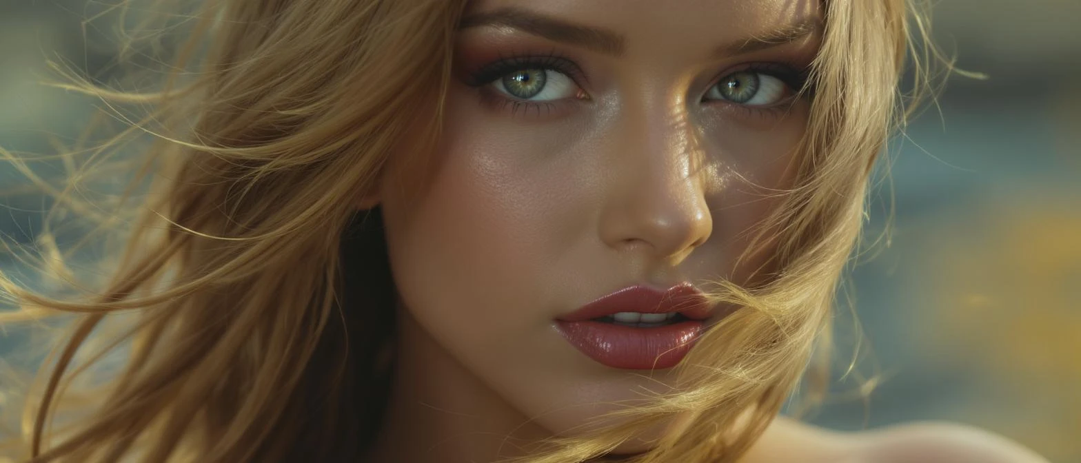 Extreme Closeup photo of a beautifull woman, cinematic light, 8K, very detailed, sharp emoji