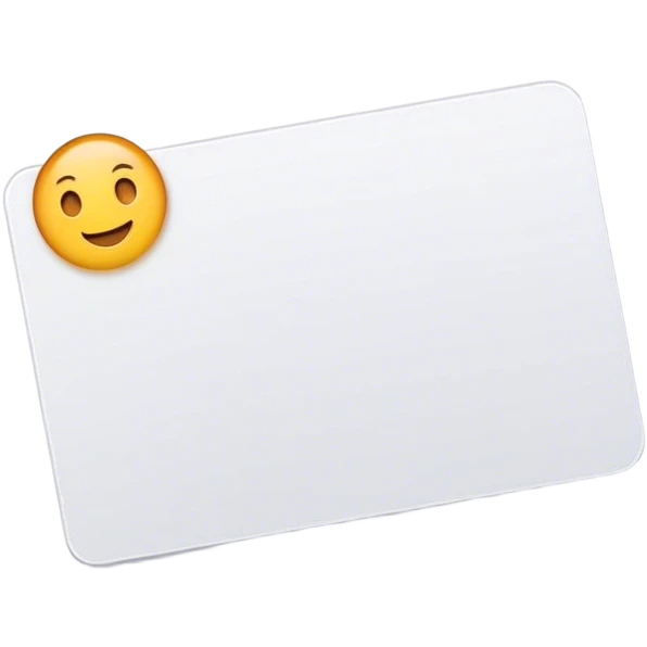 white card emoji