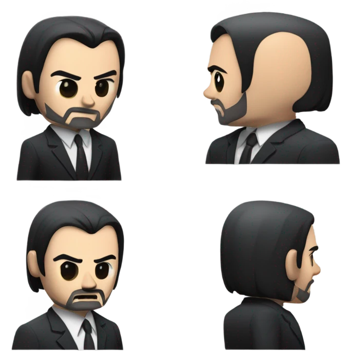 John wick  emoji