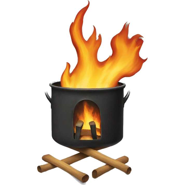 burning painting emoji