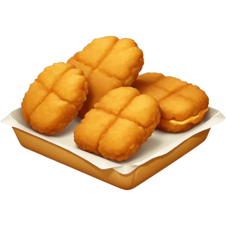 Chicken nugget emoji