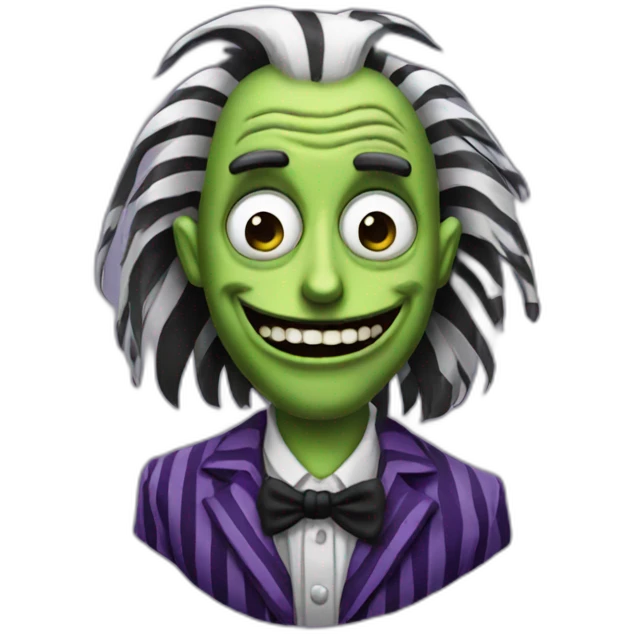  Beetlejuice emoji