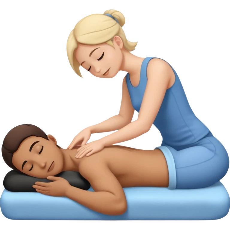 Back massage body emoji