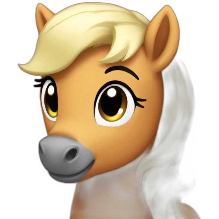 Pony in love  emoji
