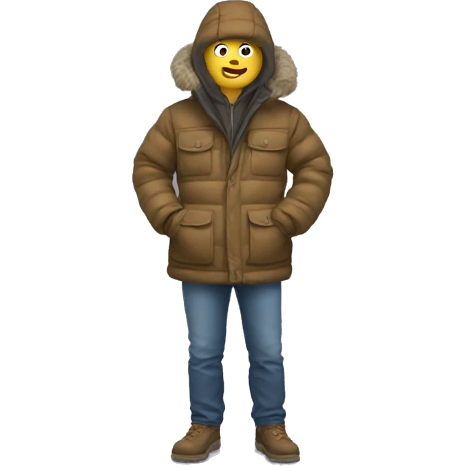 veste doudoune emoji