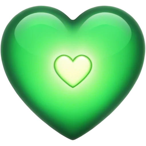 Sage heart emoji