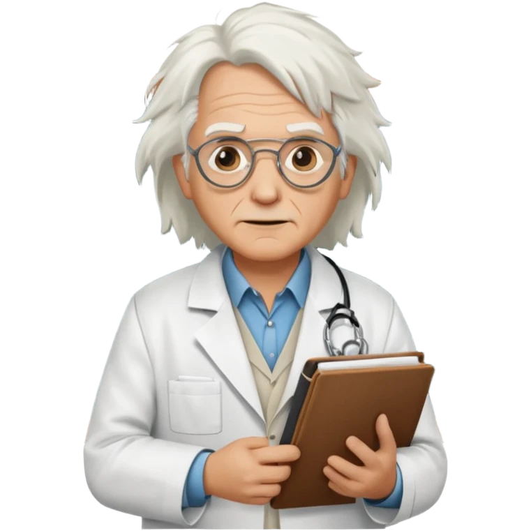 Doc Brown from Back to the Future, The Planner
"By Zeus! We must fill the calendar before the space-time continuum collapses!" emoji