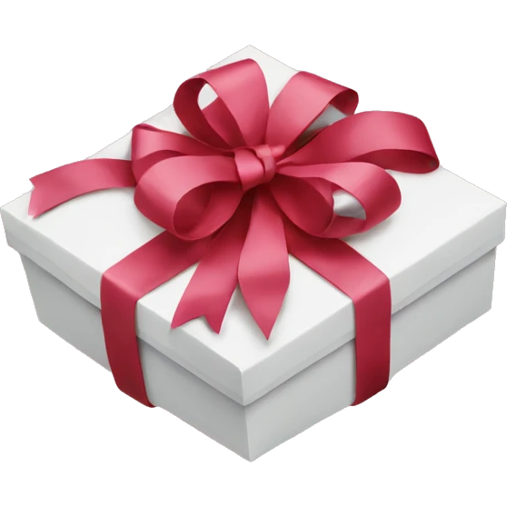 Gift box with ribbon  emoji