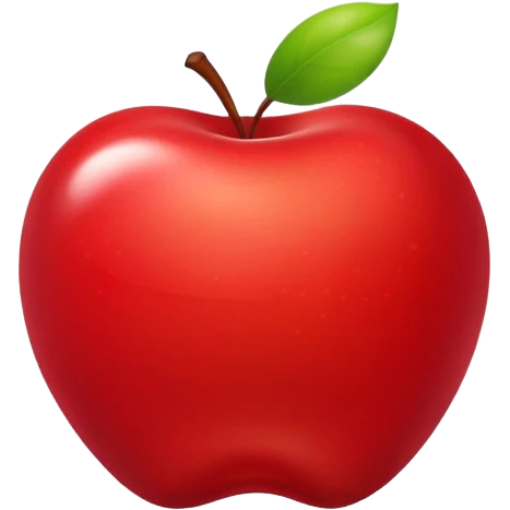 Minecraft apple emoji