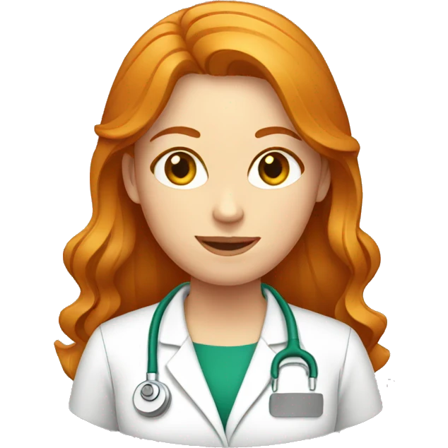 female ginger nutritionist emoji