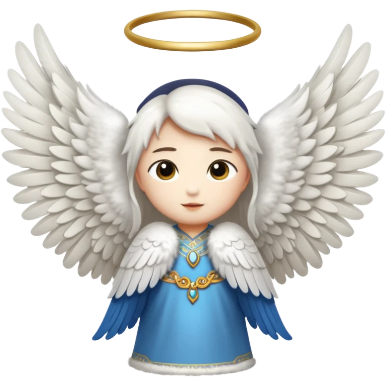 un animal ange de mongolie emoji