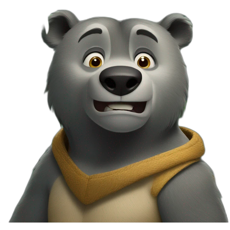 baloo in the jungle book emoji