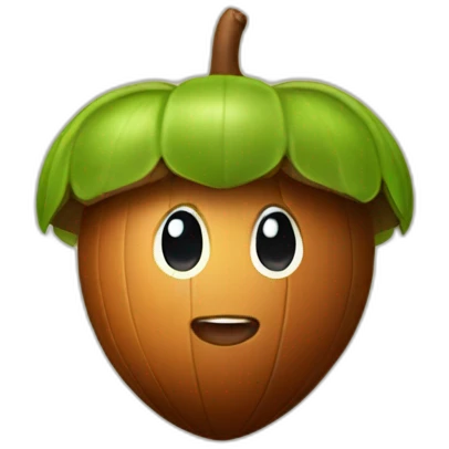 Acorn  emoji