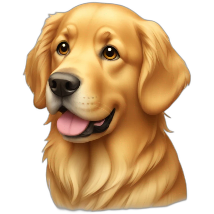 golden retriver emoji