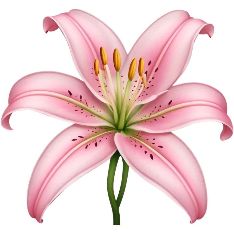 light pink lilium emoji