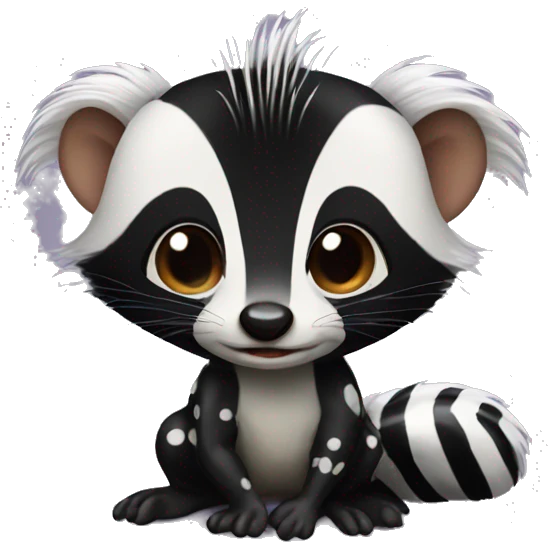 Spotted skunk  emoji