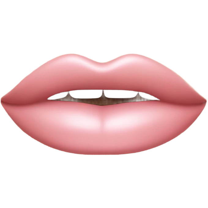 Baby pink kiss  emoji