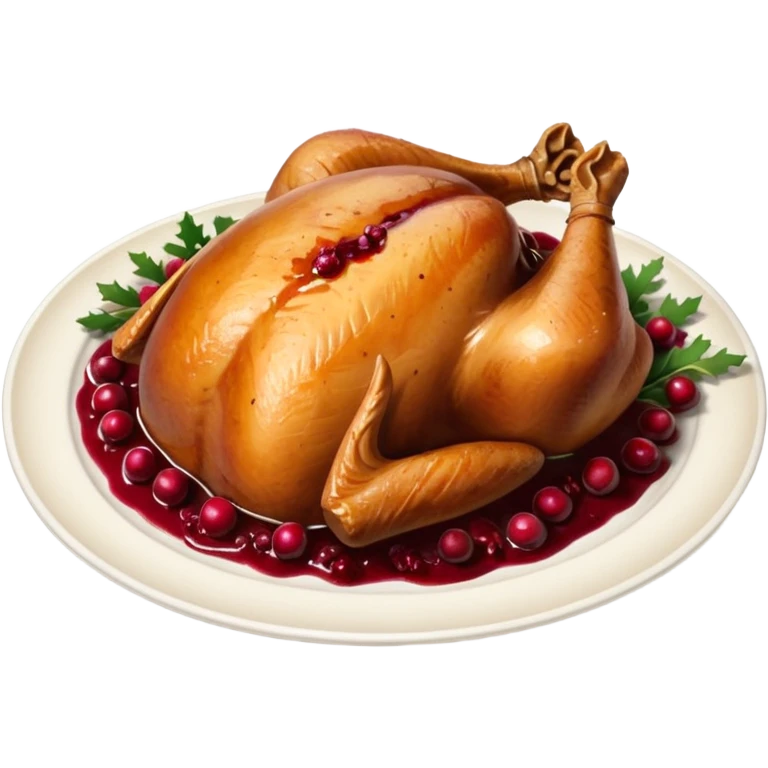 festive dinner plate emoji