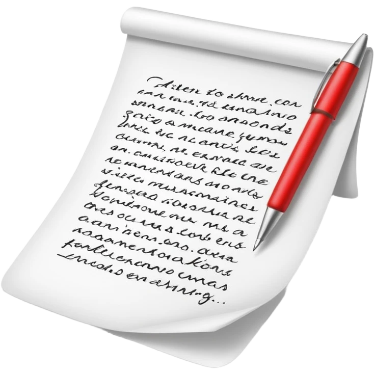 lettre au père noel emoji