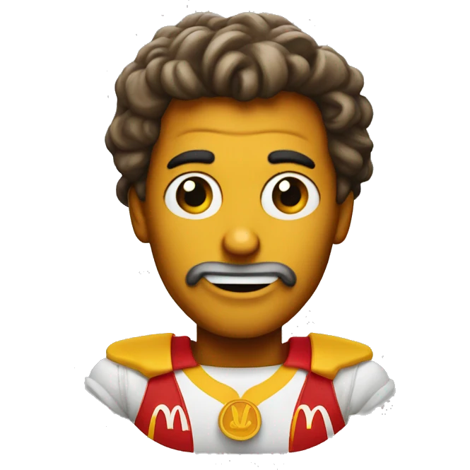 ronald mc donald emoji