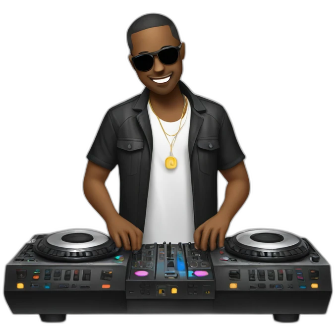 DJ controller  emoji