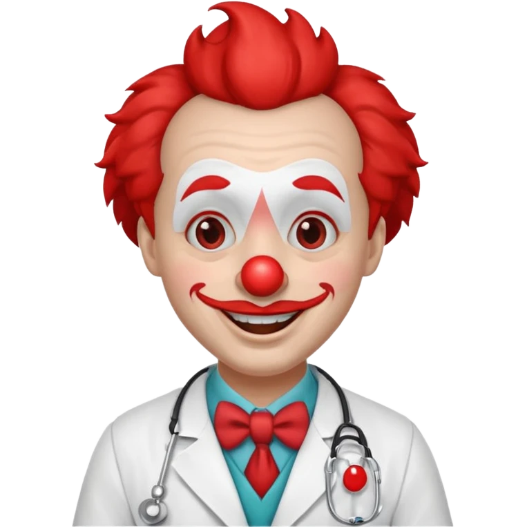 Доктор клоун emoji