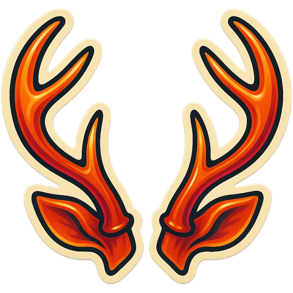 Pair of antlers emoji