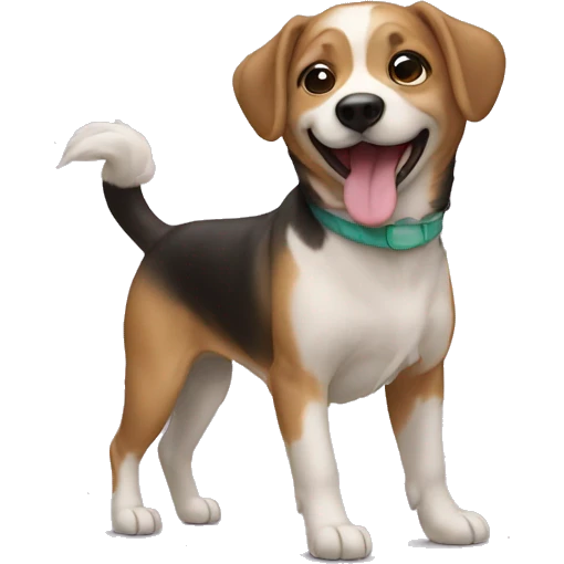 Chien qui dance  emoji