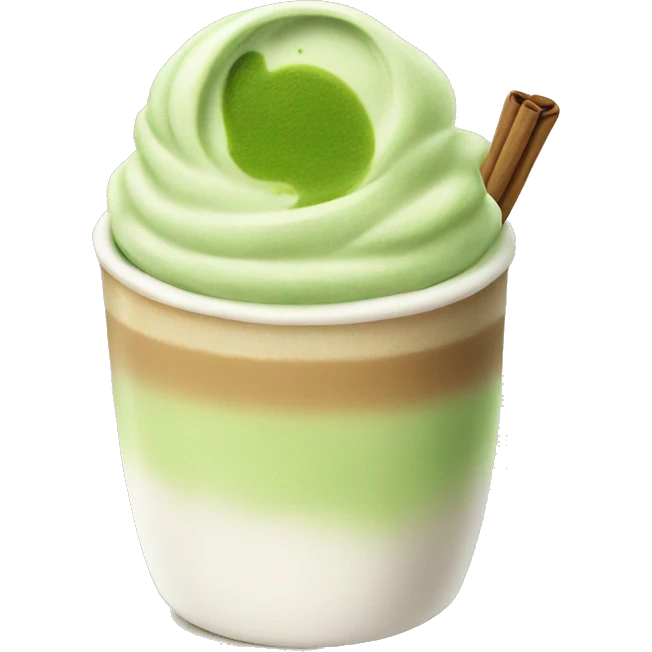 matcha latte  emoji