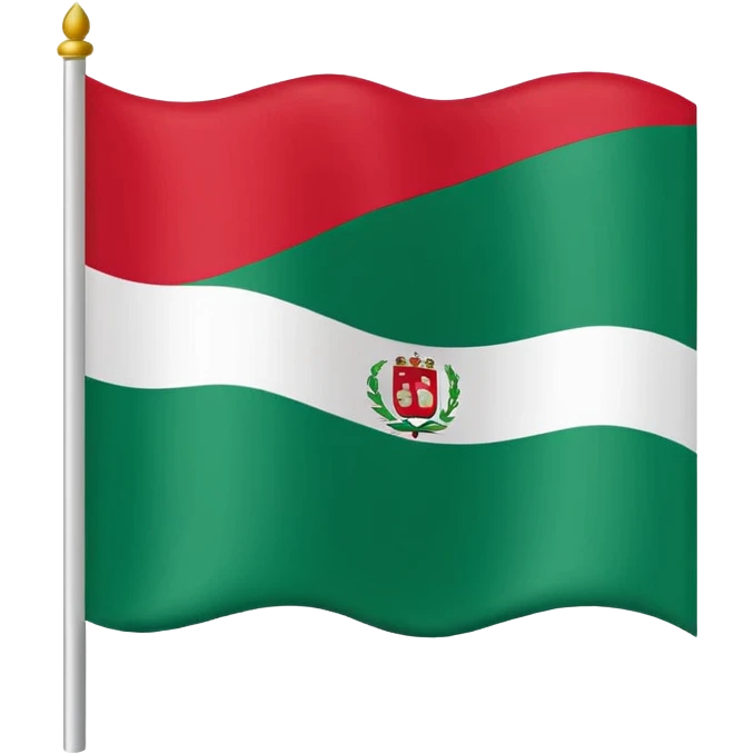 Bandera de Andalucía emoticono  emoji