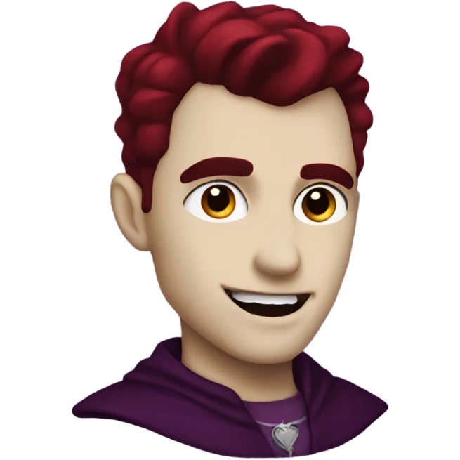 Vampire Twilight burgundy emoji