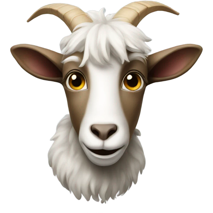 Einstein goat  emoji