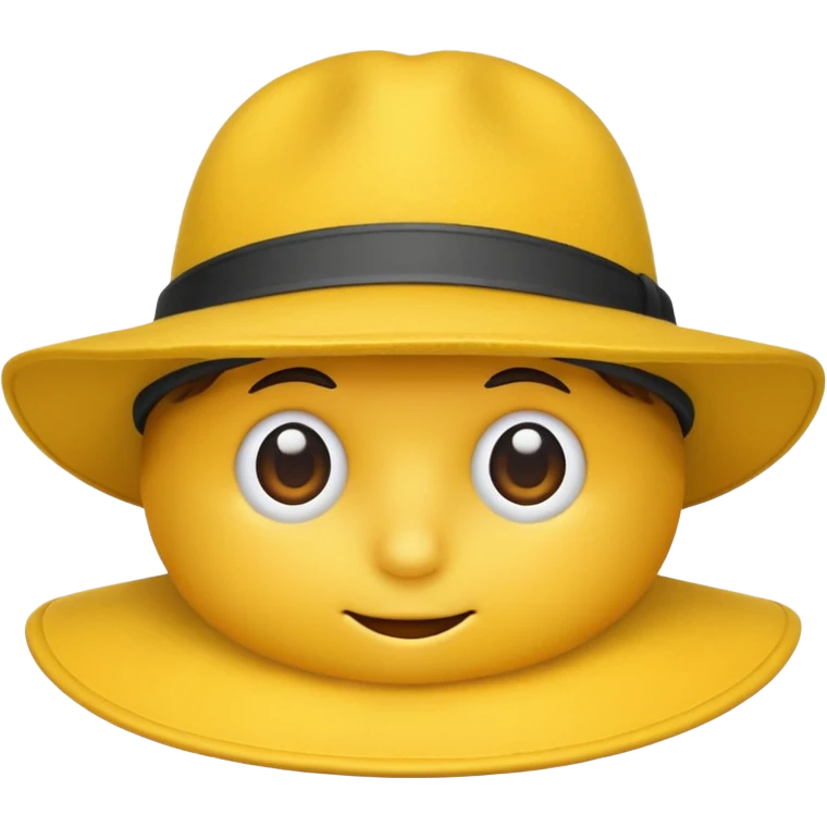yellow hat emoji