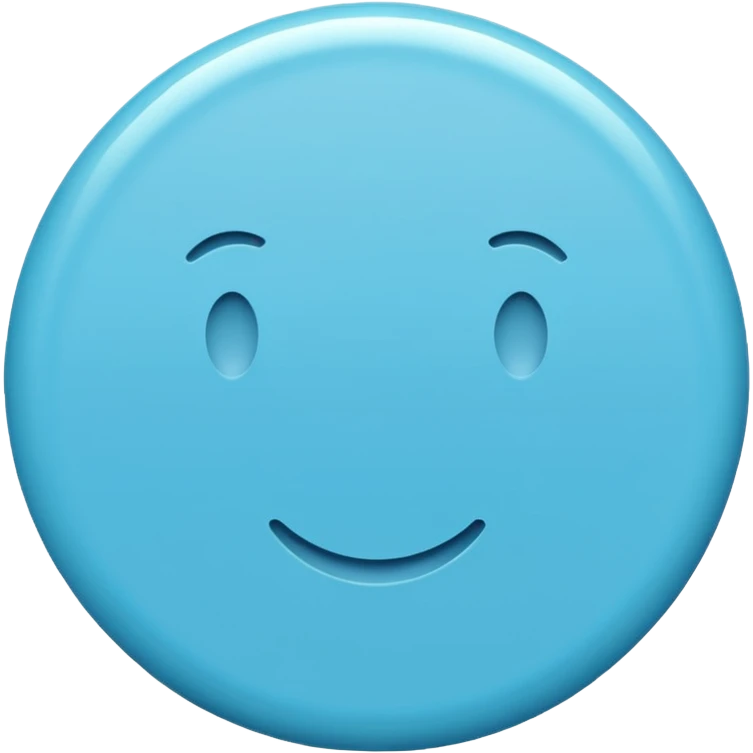 blue circle emoji