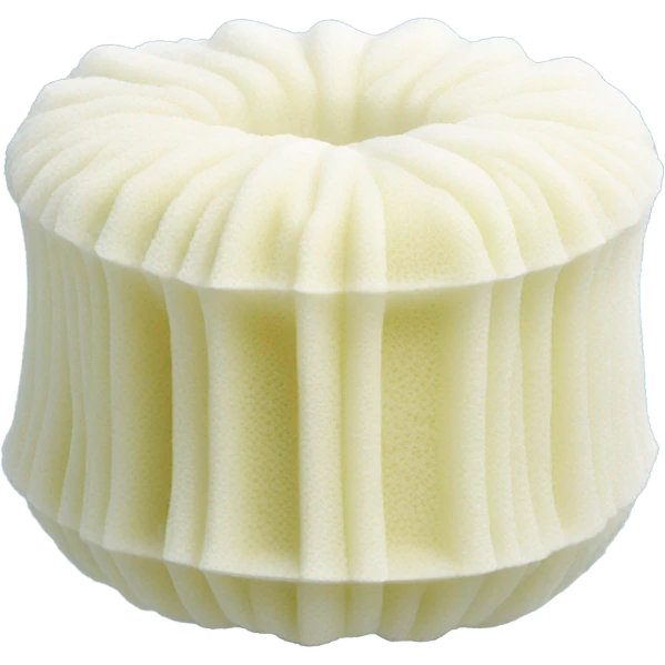 white body wash loofah sponge  emoji