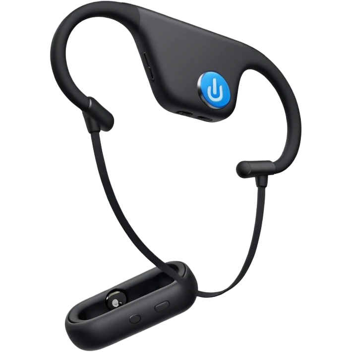 Neckband bleutooth emoji
