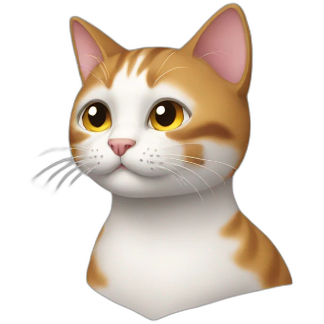 cat side angle emoji