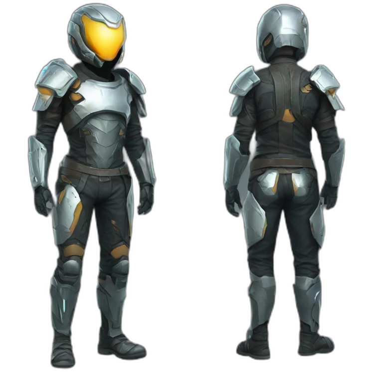 futuristic armored pants of Technomancer emoji