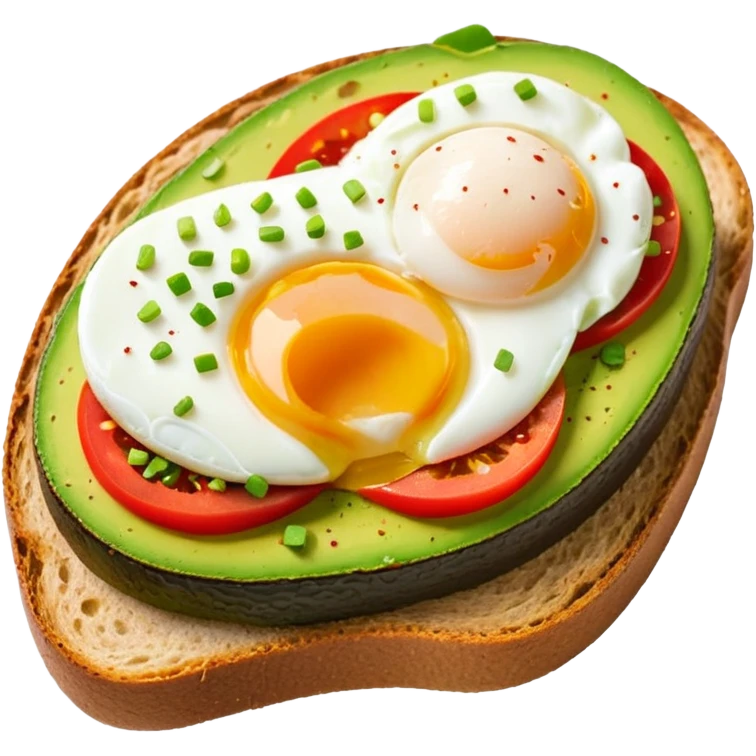 beautiful avocado toast awesome meal emoji