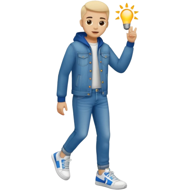 jean sneakers emoji