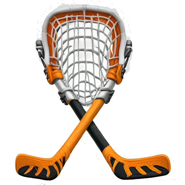 Lacrosse goalie stick emoji