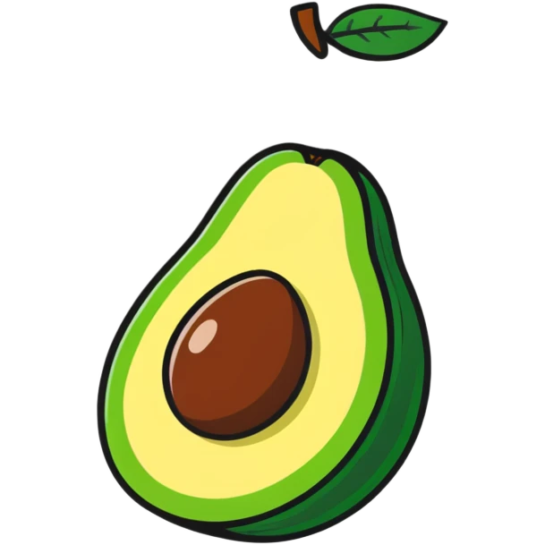 Avocado  emoji