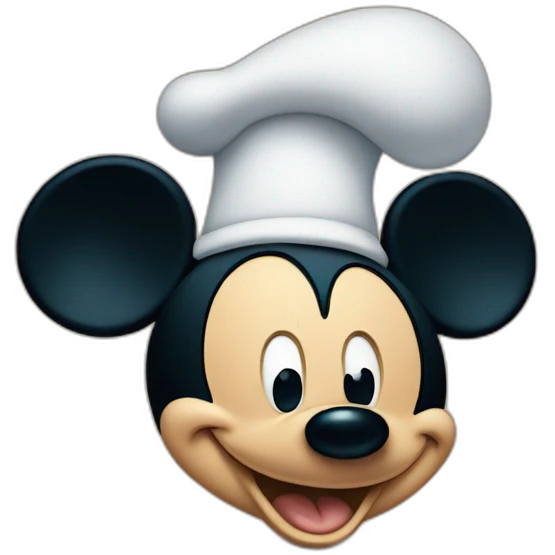 Mickey Mouse emoji