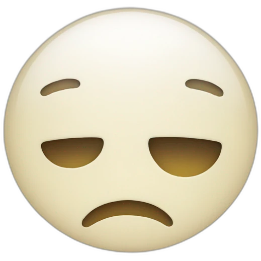 Sad chat bubble emoji