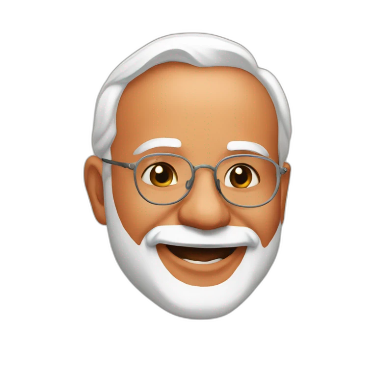 Happy modi emoji