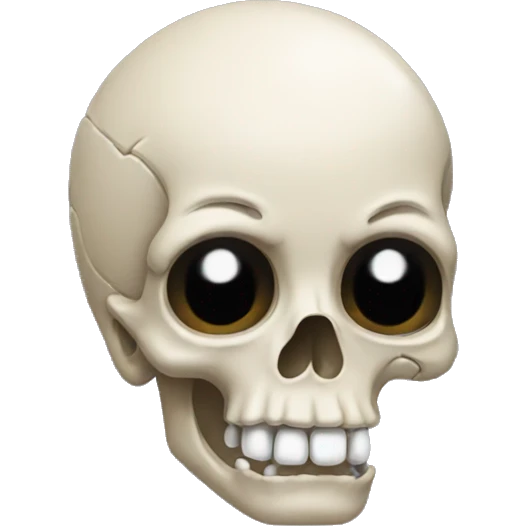 skull crying emoji