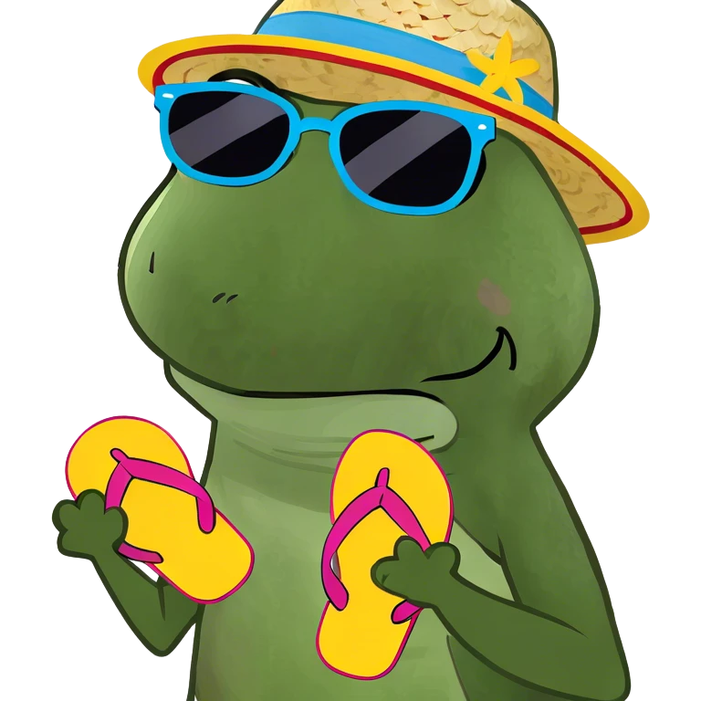 beach dude emoji